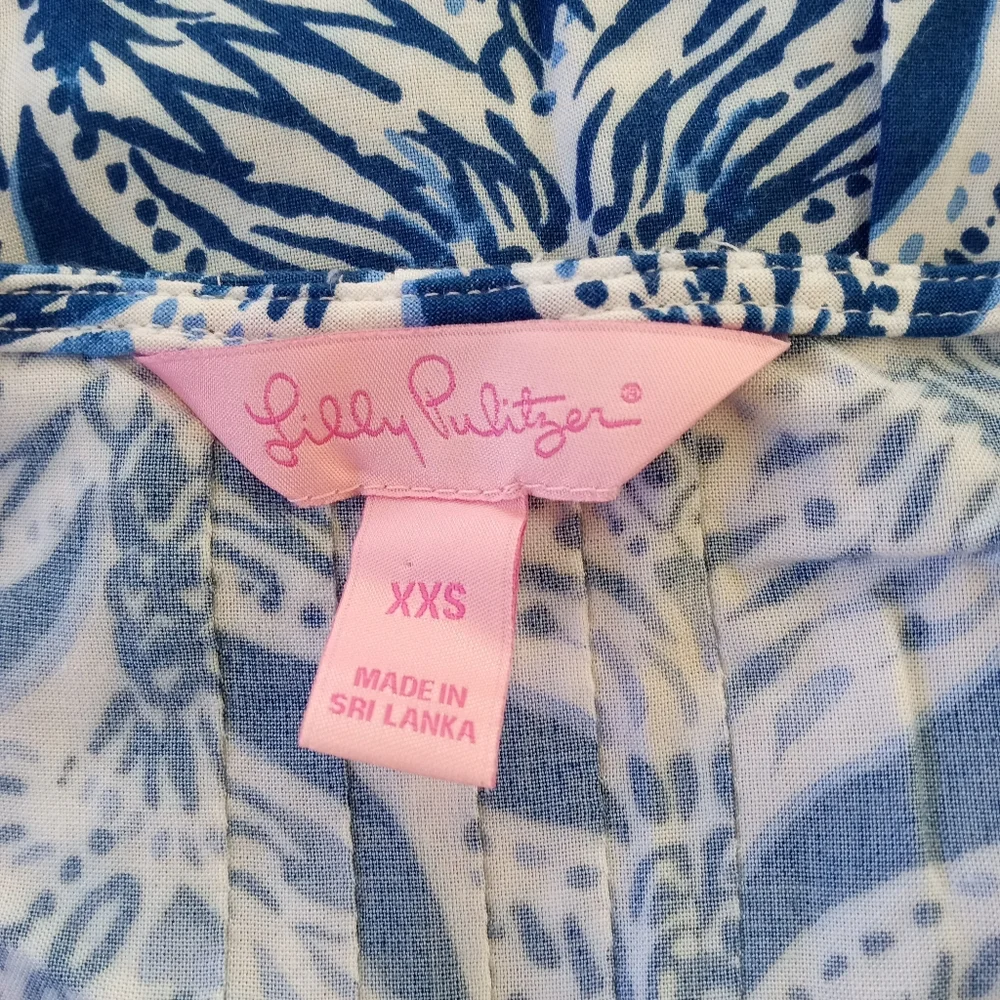 LILLY PULITZER Hollie Mermaid Tail Tunic Top/Dress | XXS - Picture 10 of 10